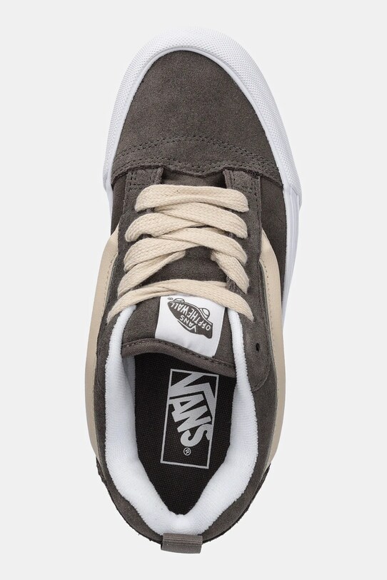 Vans tenisi din piele intoarsa Knu Stack maro VN000CP69JC1