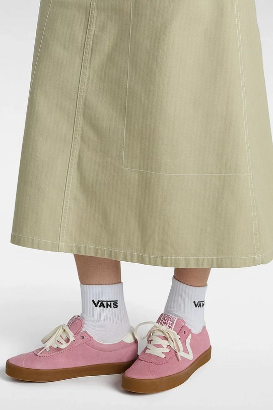 Vans tenisówki zamszowe Sport Low VN000D09PNK1 różowy