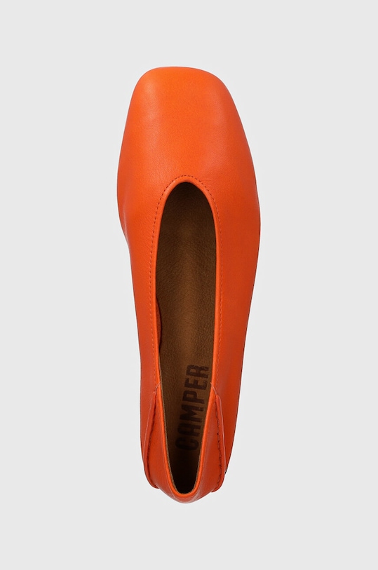 Kožené baleríny Camper Casi Myra K201253.035 oranžová