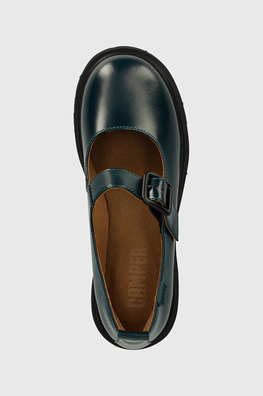 Camper pantofi de piele Milah verde K201681.002