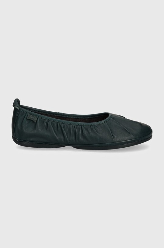 Camper balerini de piele Right Nina K201704.002 verde AW24