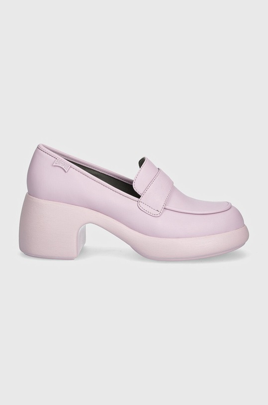 Camper pantofi de piele Thelma II K201292.019 violet AW24