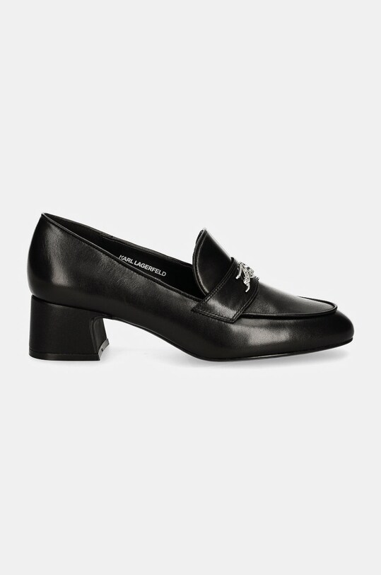 Kožené lodičky Karl Lagerfeld BONNIE KL30314.000 čierna AW24