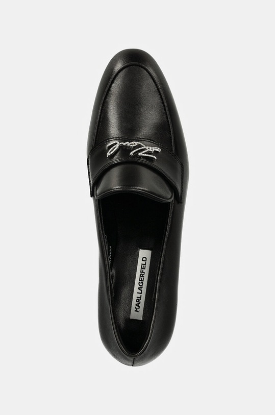 Шкіряні туфлі Karl Lagerfeld BONNIE чорний KL30314.000