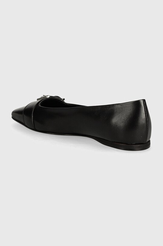 Boty Kožené baleríny Karl Lagerfeld KONNIE KL40184.00S černá
