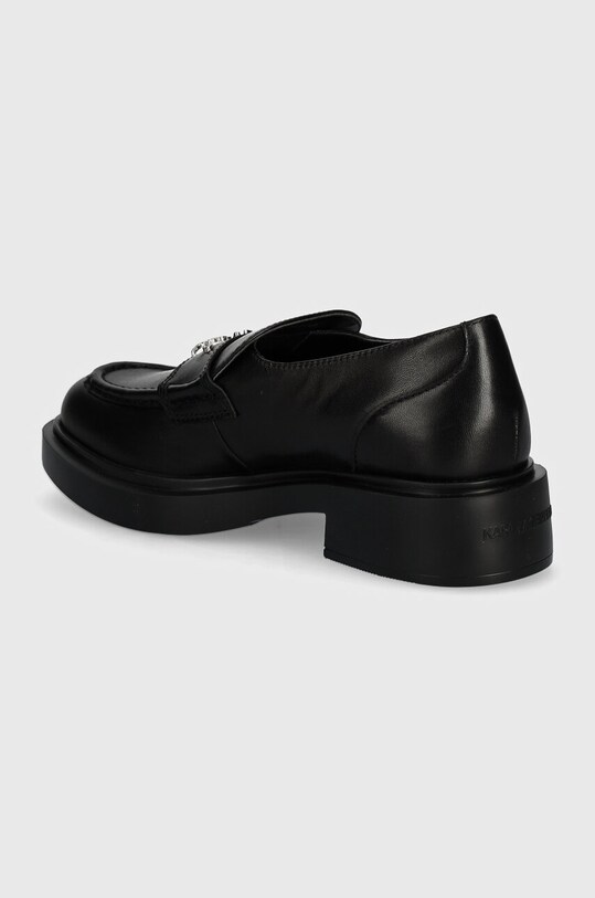 Взуття Шкіряні мокасини Karl Lagerfeld MACIE KL41213.000 чорний