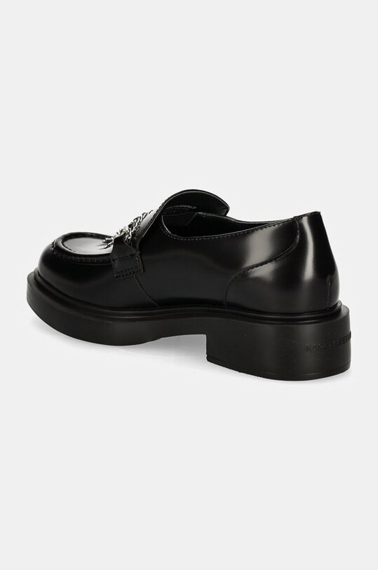 Obuv Kožené mokasíny Karl Lagerfeld MACIE KL41214.00S čierna