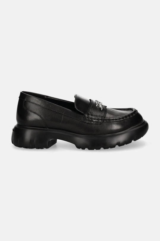 Δερμάτινα μοκασίνια Karl Lagerfeld PHOENIX KL42111.00S μαύρο AW24