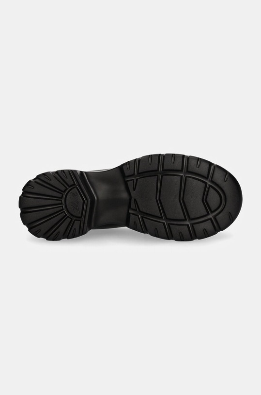 Δερμάτινα μοκασίνια Karl Lagerfeld PHOENIX KL42111.00S μαύρο