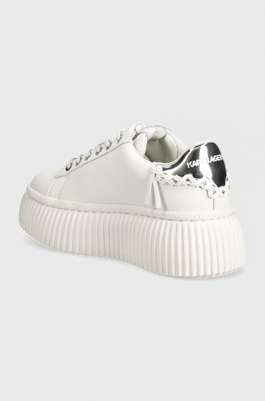 Obuća Kožne tenisice Karl Lagerfeld KREEPER KL42372G.01S bijela