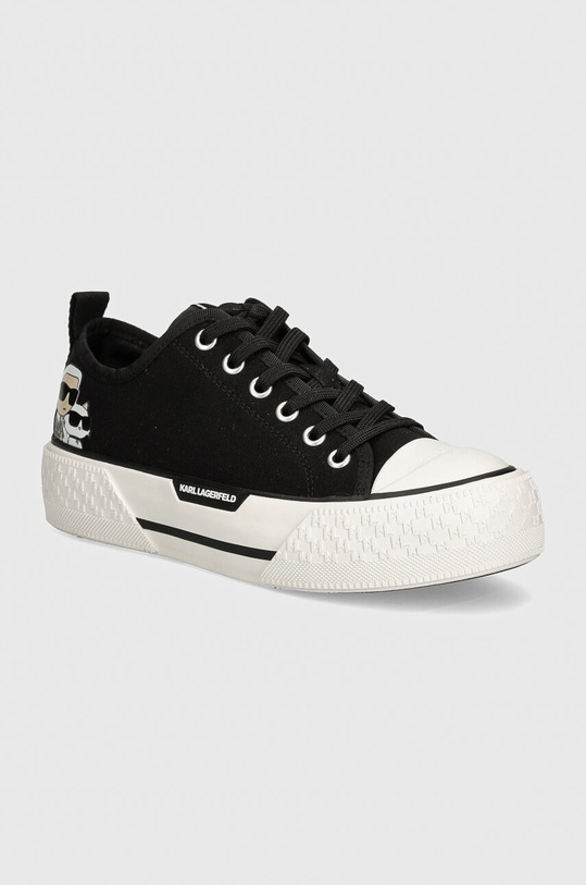 Кеди Karl Lagerfeld KAMPUS MAX III пласка чорний KL60614.900