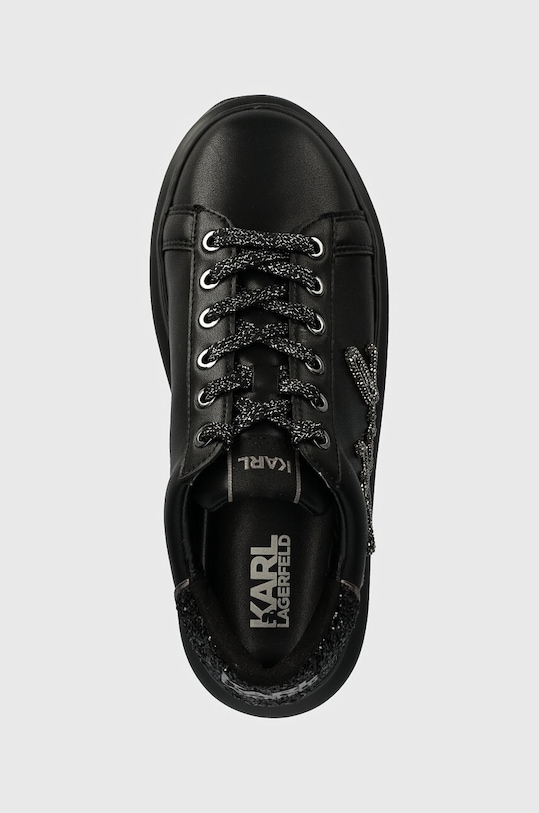 Kožené tenisky Karl Lagerfeld KAPRI černá KL62510G.00X