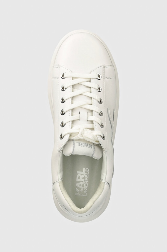 Karl Lagerfeld sneakers din piele KAPRI alb KL62511A.01W
