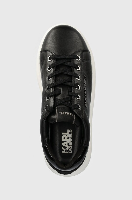 Karl Lagerfeld sneakers din piele KAPRI negru KL62525N.000