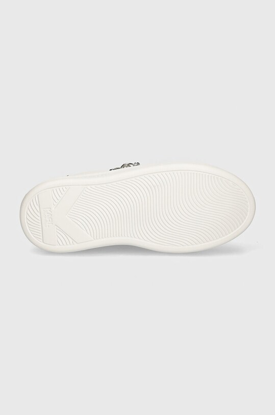 Karl Lagerfeld sneakers din piele KAPRI KL62527.01S alb