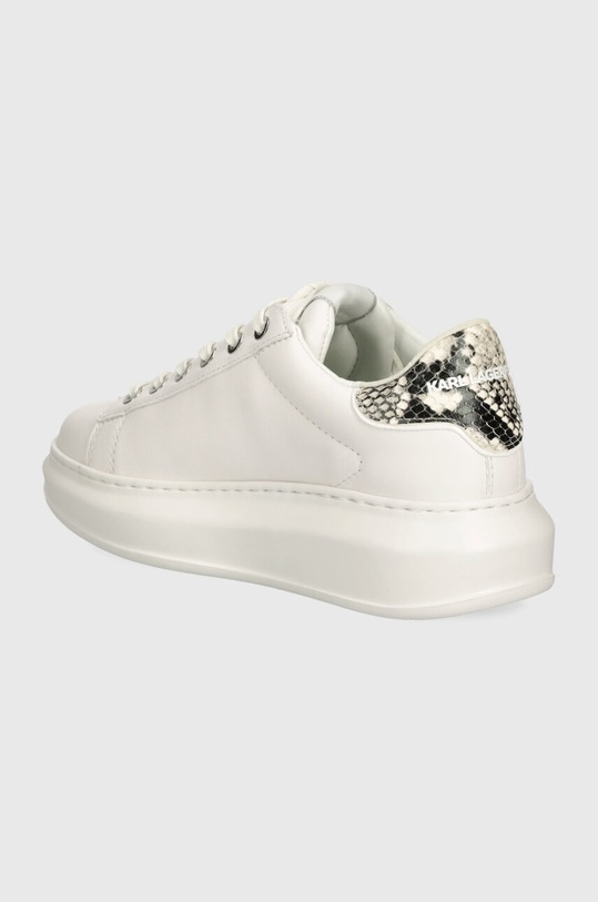 Încălțăminte Karl Lagerfeld sneakers din piele KAPRI KL62528F.011 alb
