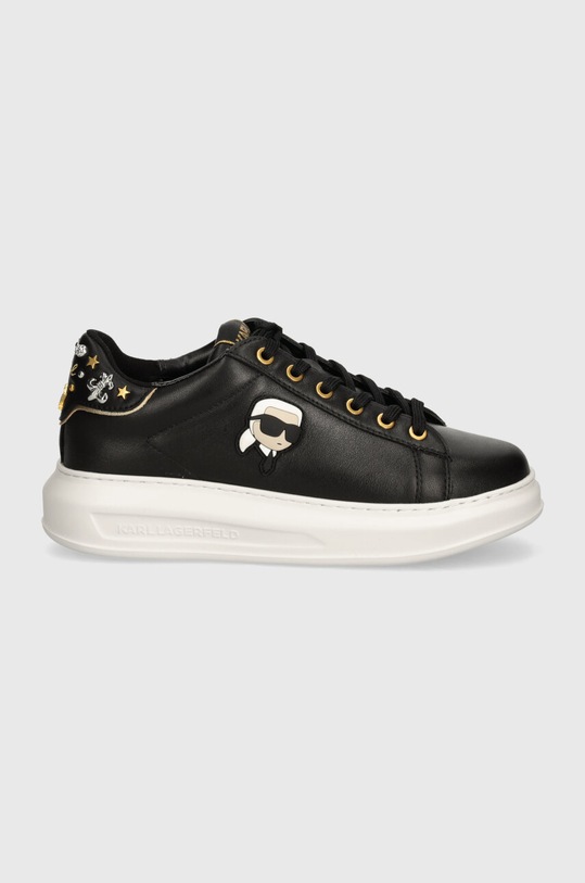 Karl Lagerfeld sneakers din piele KAPRI KL62528M.000 negru AW24