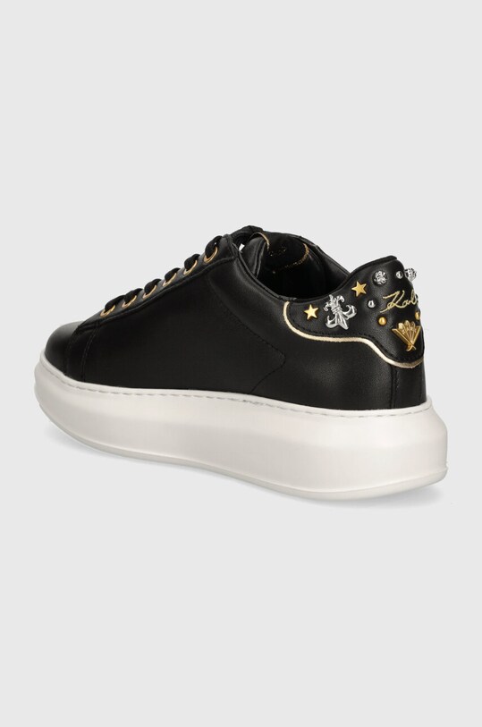 Încălțăminte Karl Lagerfeld sneakers din piele KAPRI KL62528M.000 negru
