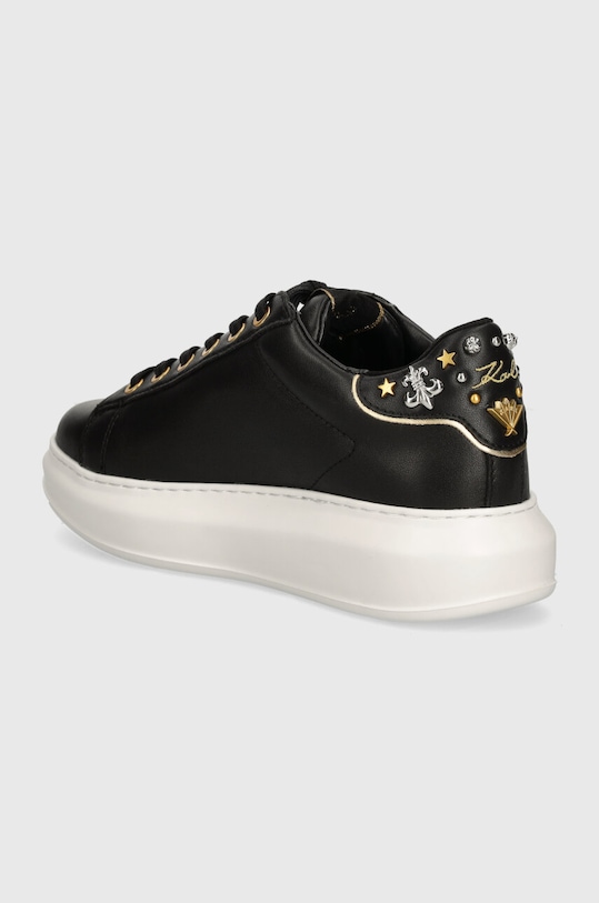 Încălțăminte Karl Lagerfeld sneakers din piele KAPRI KL62528M.000 negru