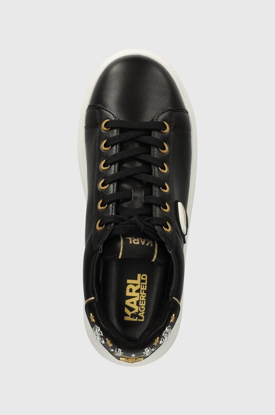 Karl Lagerfeld sneakers din piele KAPRI negru KL62528M.000