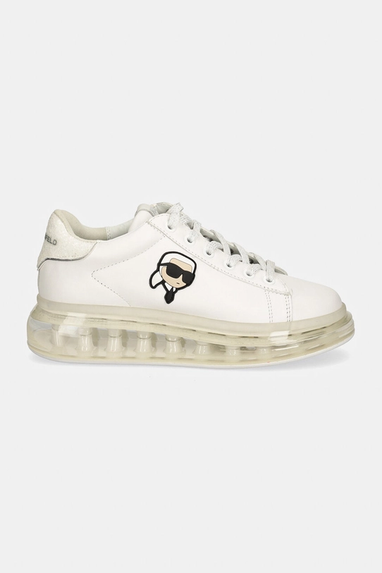 Karl Lagerfeld sneakers KAPRI KL62630N.01W alb AW24