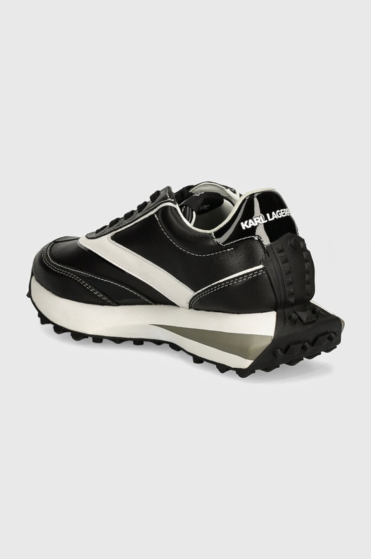 Obuwie Karl Lagerfeld sneakersy skórzane ZONE KL62934.101 czarny