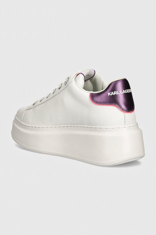 Obuwie Karl Lagerfeld sneakersy skórzane ANAKAPRI KL63510A.01R biały