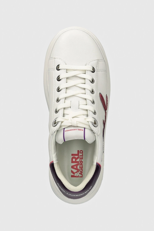 Karl Lagerfeld sneakers din piele ANAKAPRI alb KL63510A.01R