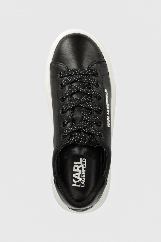 Кожаные кроссовки Karl Lagerfeld KAPRI KITE чёрный KL64519.000