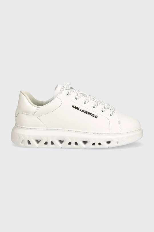 Karl Lagerfeld sneakersy skórzane KAPRI KITE KL64519.011 biały AW24