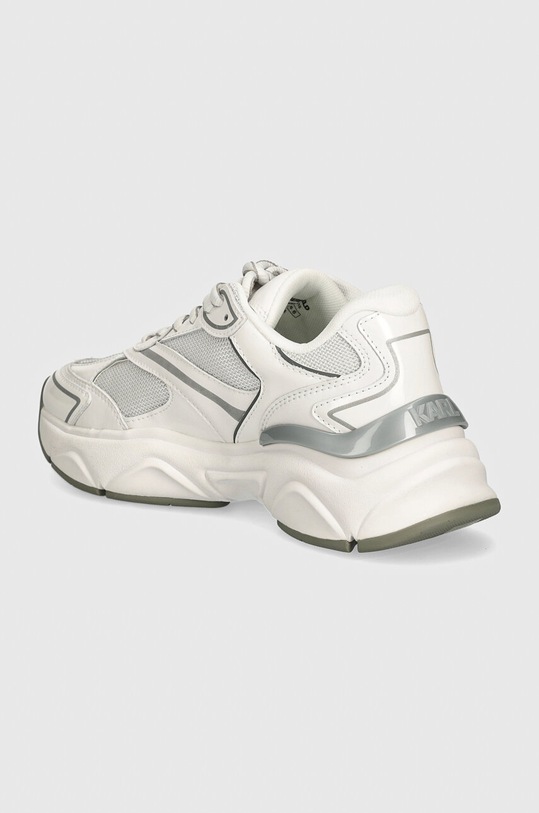 Obuwie Karl Lagerfeld sneakersy skórzane KOMET KL65624.41S biały