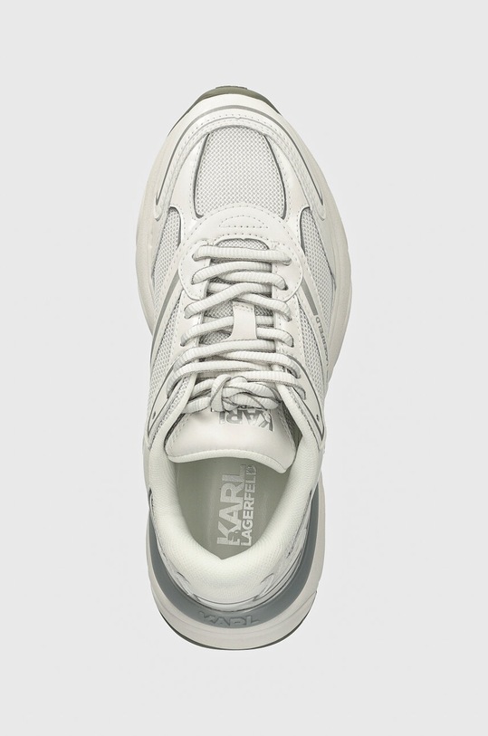 Karl Lagerfeld sneakersy skórzane KOMET biały KL65624.41S