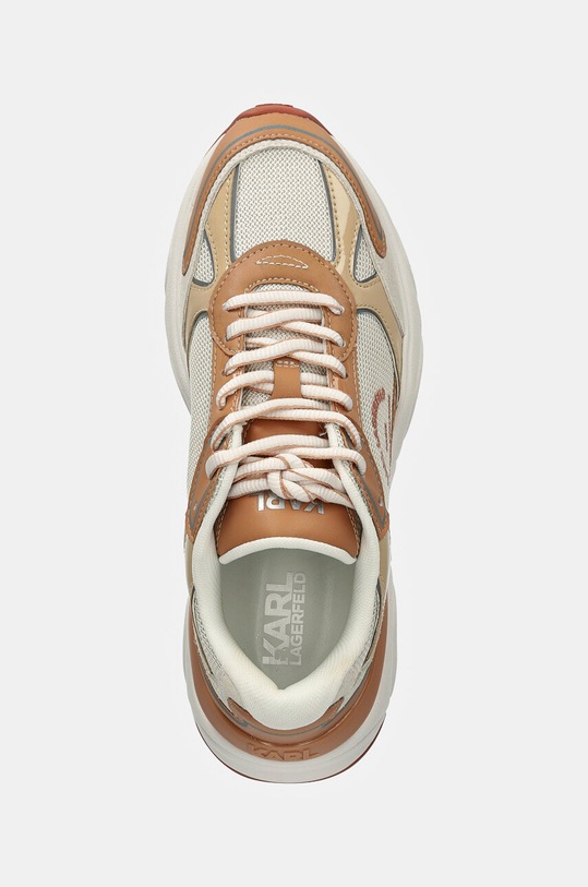 Karl Lagerfeld sneakersy KOMET beżowy KL65638.4TP