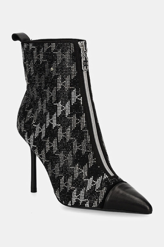 Nízké kozačky Karl Lagerfeld SARABANDE II jehličkový černá KL30954M.G0S