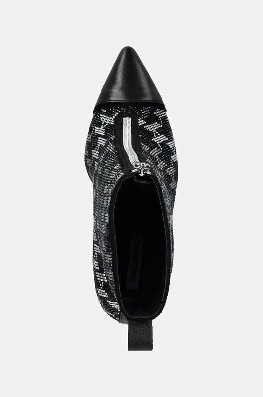 Nízké kozačky Karl Lagerfeld SARABANDE II černá KL30954M.G0S