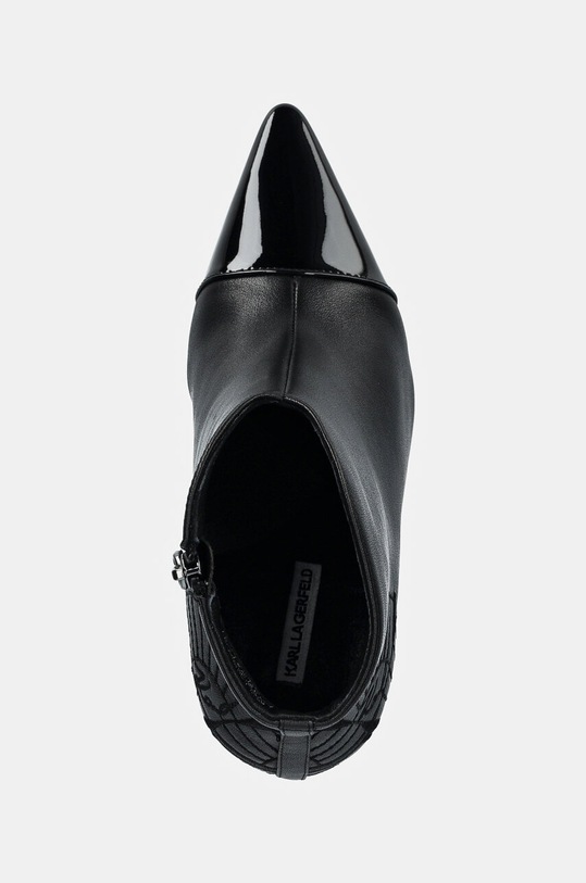 Кожаные полусапожки Karl Lagerfeld DEBUT II чёрный KL32034.000