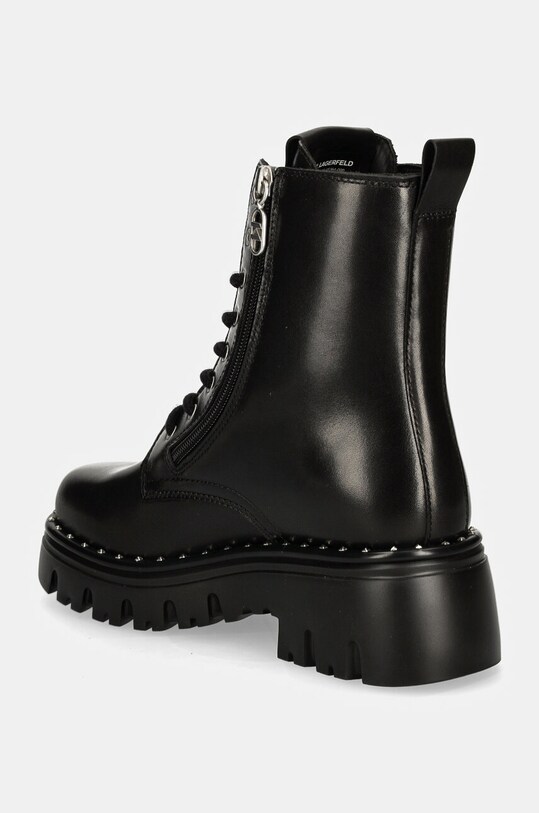 Взуття Шкіряні черевики Karl Lagerfeld KOMBAT KL45364.000 чорний
