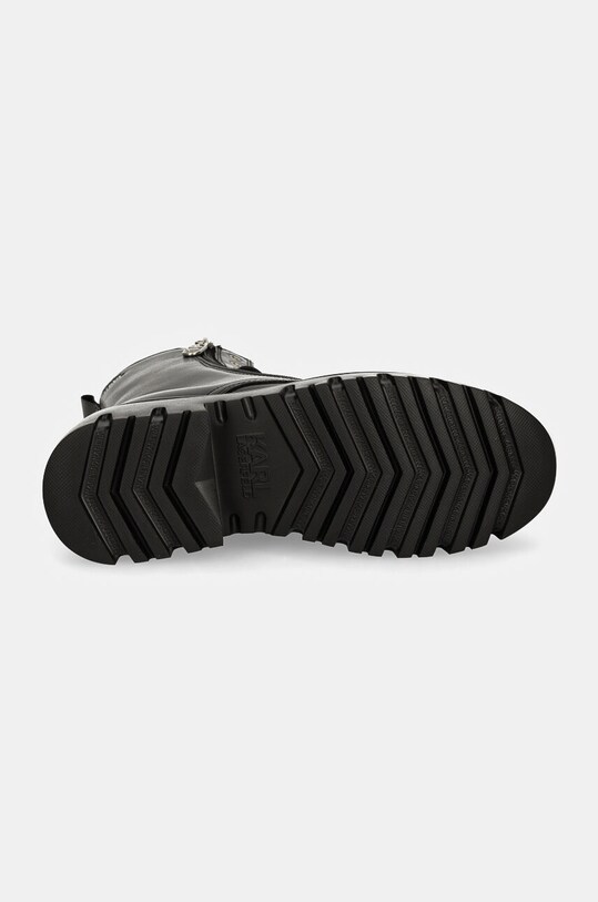 Шкіряні черевики Karl Lagerfeld KOMBAT KL45364.000 чорний