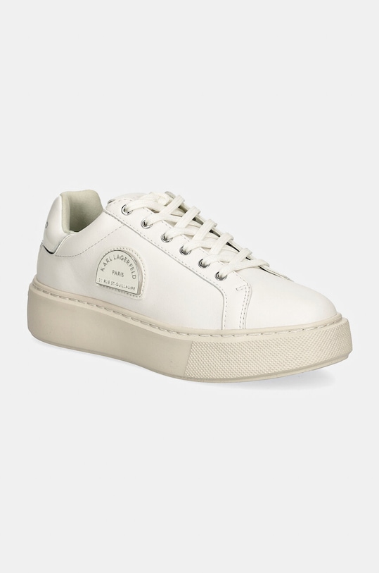 Karl Lagerfeld sneakersy MAXI KUP Planet friendly biały KL62212.011