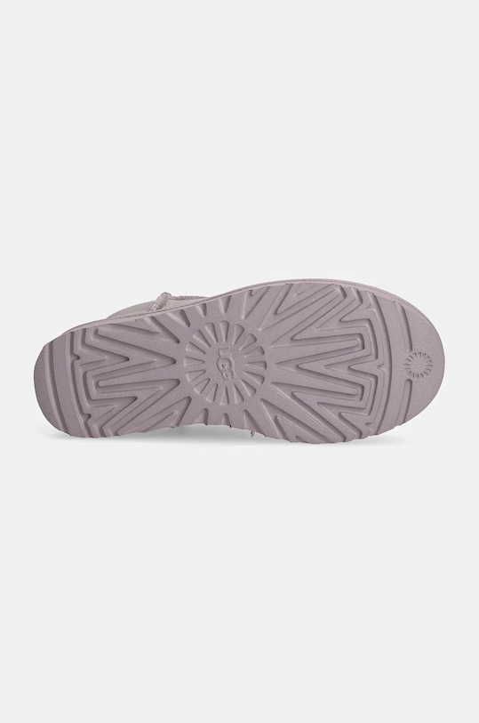 UGG śniegowce zamszowe Classic Ultra Mini 1116109.PSK fioletowy