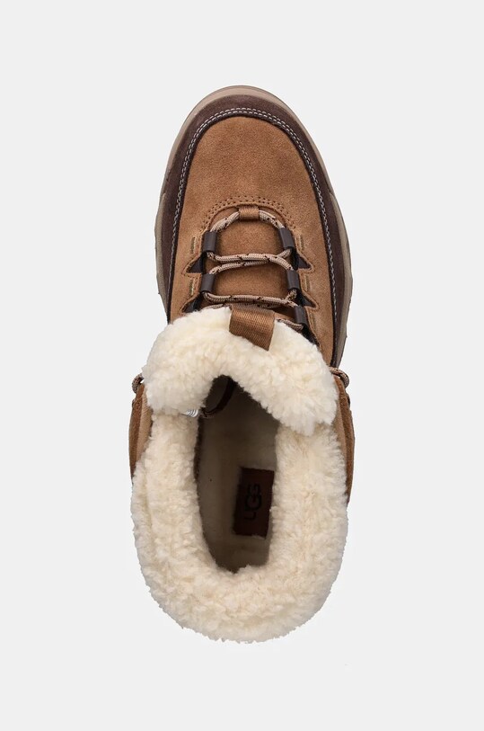 Μποτάκια UGG Terretrail Cozy Lace καφέ 1158210.CHE