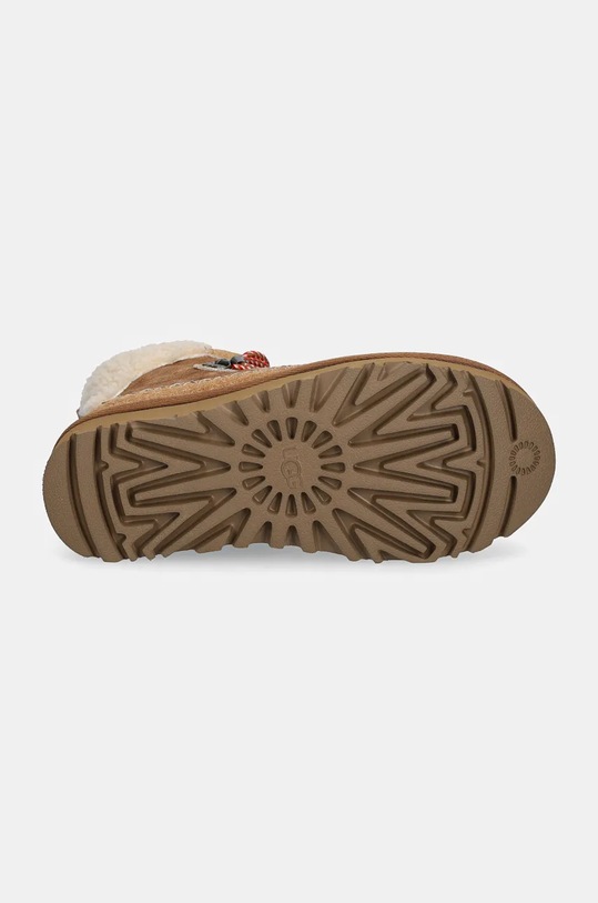 Semišové boty UGG Classic Alpine Lace Up 1158271.CHE hnědá