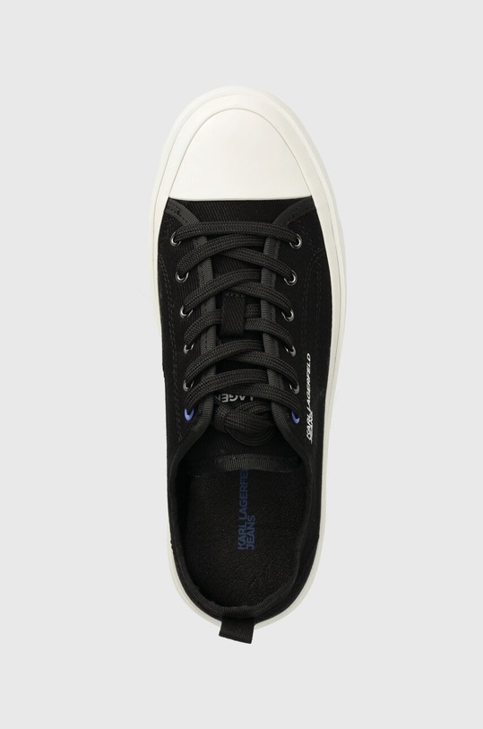 Karl Lagerfeld Jeans tenisówki KLJ VULC czarny KLJ60920.900