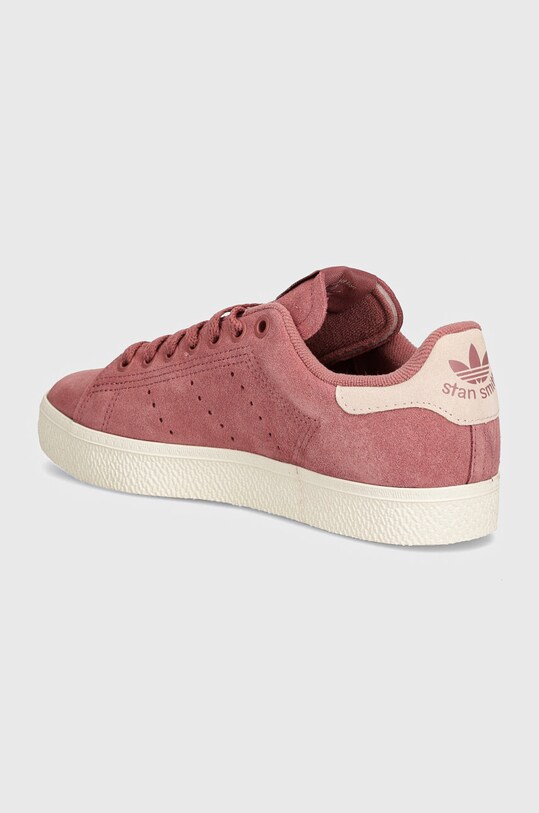 Взуття Замшеві кросівки adidas Originals Stan Smith Cs IF6945 бордо