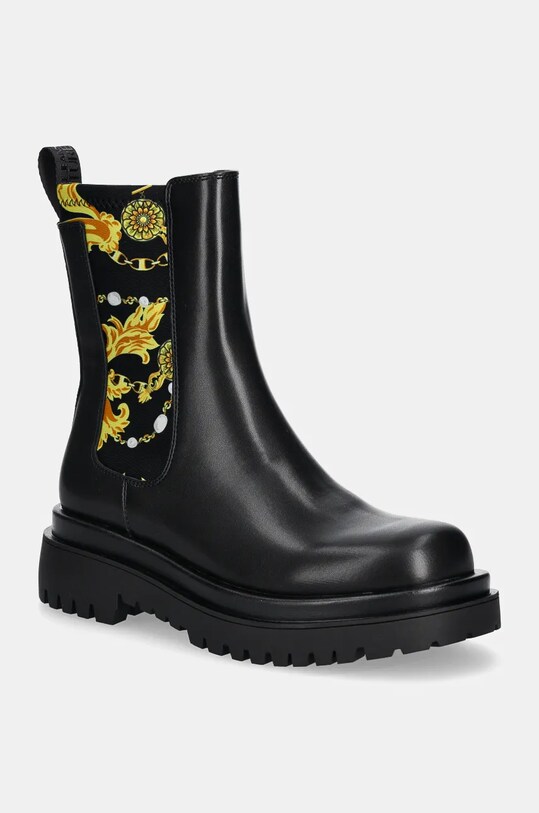 Versace Jeans Couture cizme Drew 5-8 cm negru 77VA3S60.ZS867.G89