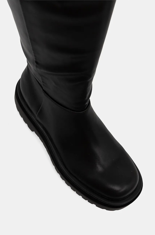 Vysoké čižmy Versace Jeans Couture Drew čierna 77VA3S65.ZS865.899