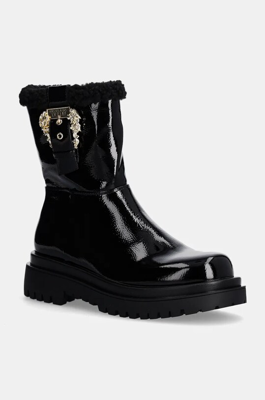Členkové topánky Versace Jeans Couture Drew nezateplené čierna 77VA3S69.ZS866.899