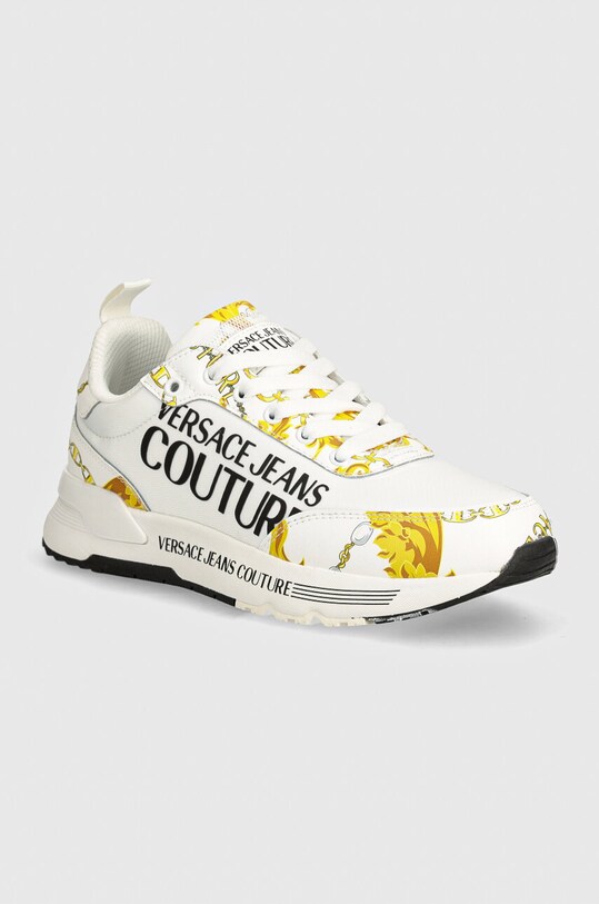 Αθλητικά Versace Jeans Couture Dynamic υφασμάτινο λευκό 77VA3SA3.ZP341.G03