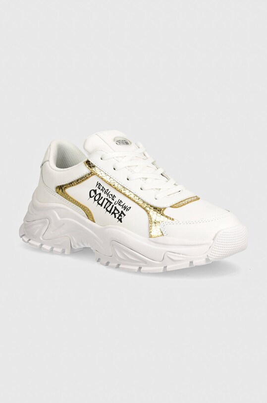 Кроссовки Versace Jeans Couture Hiker синтетический белый 77VA3SV6.ZP319.G03