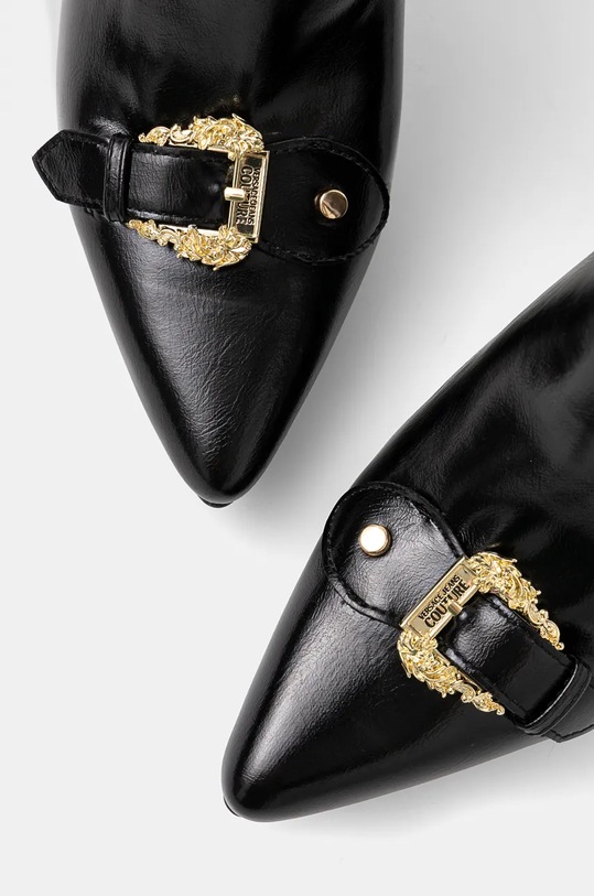 Vysoké čižmy Versace Jeans Couture Scarlett 77VA3S58.ZS871.899 čierna